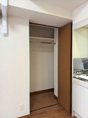 ドルチェ銀座東・壱番館の収納|クロゼット　※2024年8月撮影