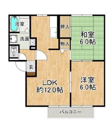 てらじまファミリーの間取り