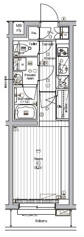 PREMIUM CUBE G 三軒茶屋の間取り