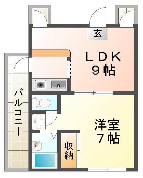 ベレンドの間取り
