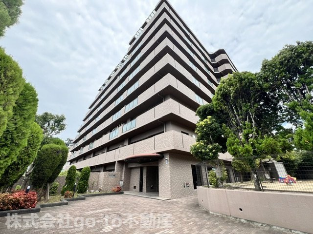 【外観】 | アルファステイツ朝霧丘 | 9階建て6階部分、角部屋の3LDK