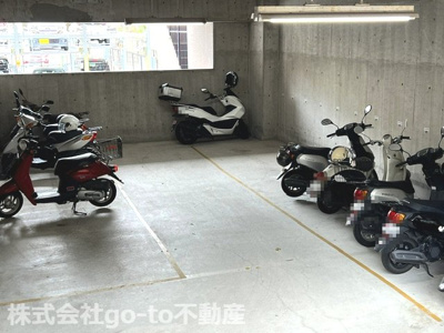 【駐輪場】 | アルファステイツ朝霧丘 | バイク置き場