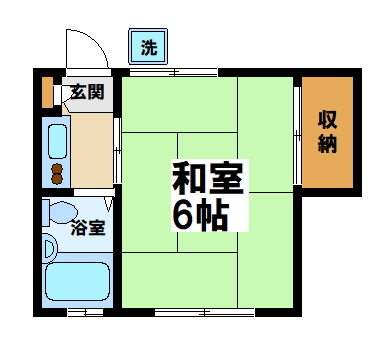 コーポ富紀の間取り