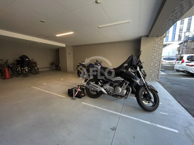 エスリード新福島のその他共用部分|エスリード新福島　バイク置き場