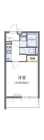 【間取り】 | クレイノアンジュ鶴間 | 代表的な間取のため実際の間取とは異なる場合があります