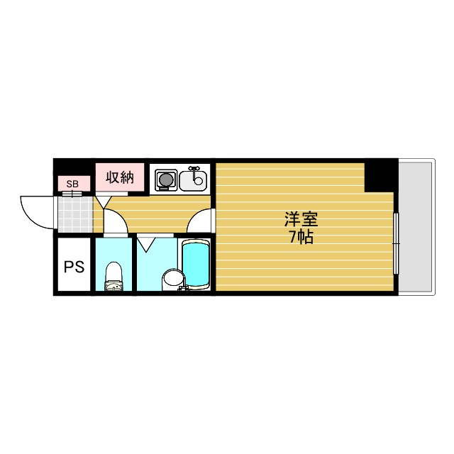 リアライズ西淡路の間取り