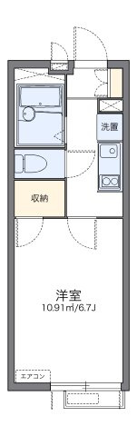 レオパレスプリマベーラ大成の間取り