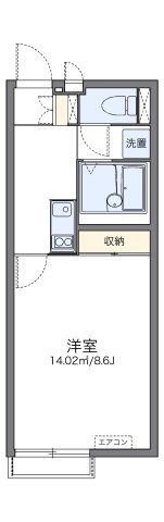 レオネクストルミエール　Ｎの間取り