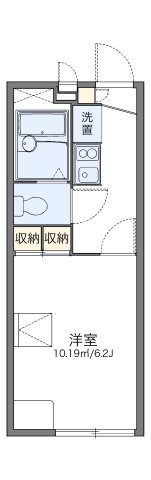 レオパレスオービラージュの間取り