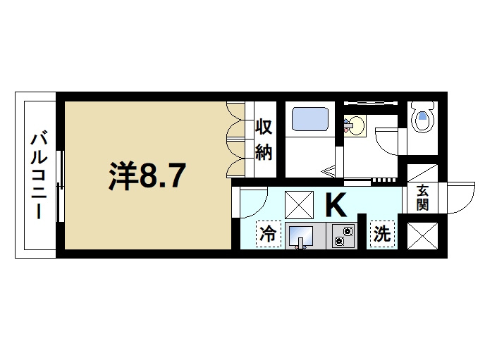 カモミール喜光の間取り