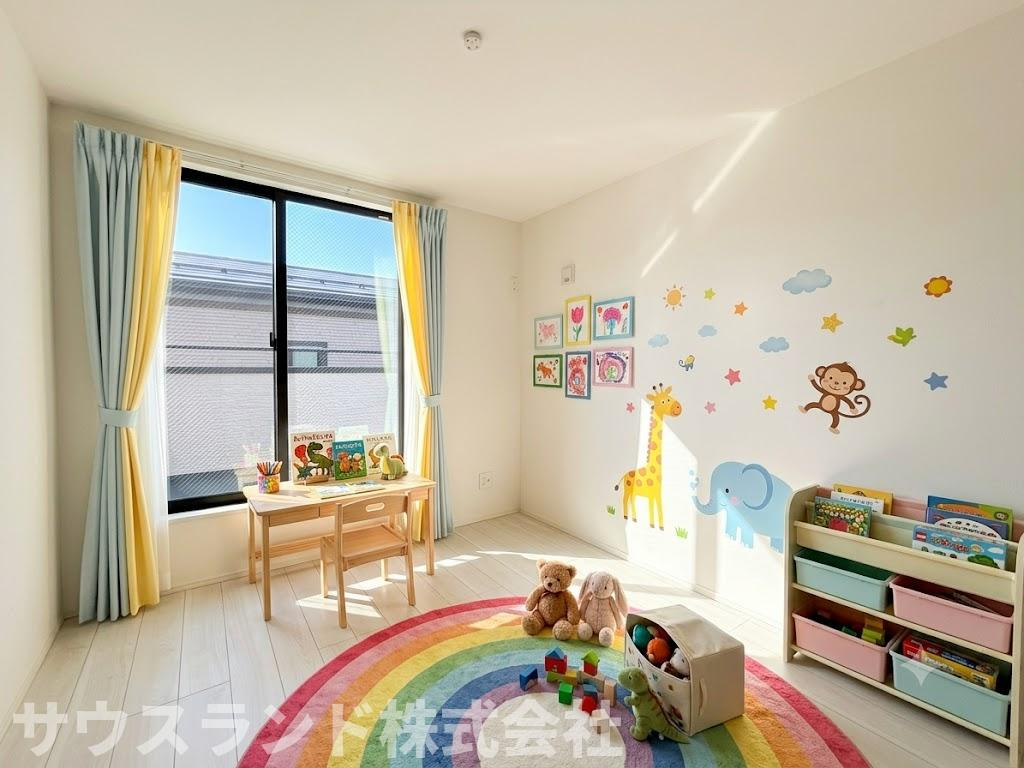 八王子市四谷町2期の子供部屋|※本画像はCGで作成しており実際に現地に家具は置かれておりません。価格に家具は含まれておりません。