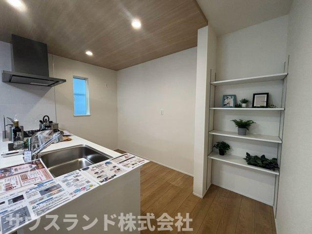 八王子市四谷町第1期のキッチン