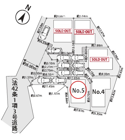 八王子市上柚木１期の区画図|新しい住まいが集まり、新しいコミュニティが生まれる多棟分譲地。安心して暮らせる環境と、これから育まれる街の温もりが魅力です。