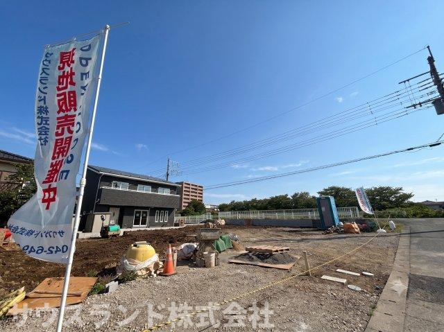 八王子市横川町20期　C号棟の外観|南側道路で陽当たり良好！周辺には高い建物が無いので開放感に溢れ、風通しにも恵まれています。