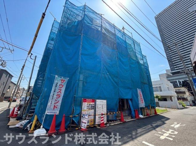 八王子市子安町５期の外観|日当たり良好な南向きの明るい敷地です。お洗濯物がよく乾き、ポカポカと温かいお部屋でのんびりできます！