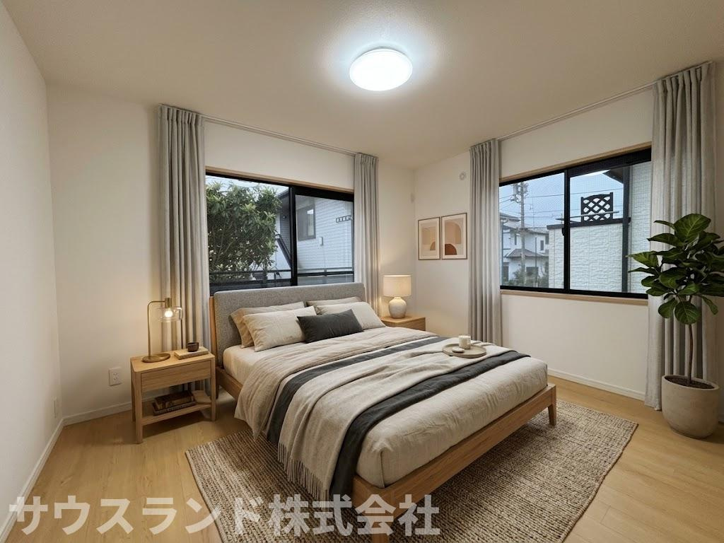 八王子市西片倉3丁目の寝室|寝室です