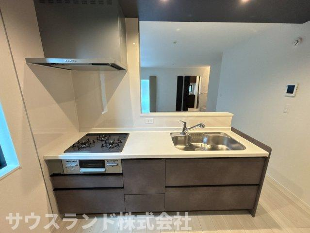 八王子市北野町6期　5号棟のキッチン|お料理しやすいキッチンです