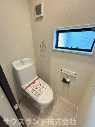 八王子市北野町6期　5号棟のトイレ|落ち着いたトイレです