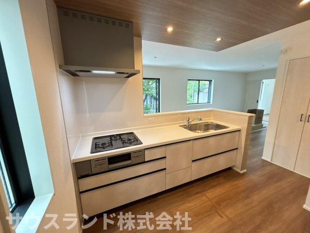 八王子市北野町6期　4号棟のキッチン|キッチンでお料理をお楽しみください