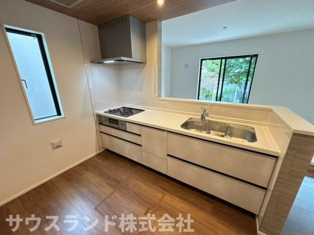 八王子市北野町6期　4号棟のキッチン|キッチンでお料理をお楽しみください