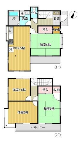八王子市下恩方町の間取り