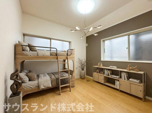 八王子市下恩方町の洋室|※本画像はCGで作成しており、実際に現地に家具は置かれておりません。価格に家具は含まれておりません。
