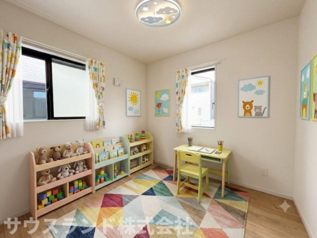 八王子市北野台30期のその他|居室のサッシにはペアガラスを採用、高い断熱性による省エネと結露対策に有効です。※本画像はCGで作成しており実際に現地に家具は置かれておりません。価格に家具は含まれておりません。