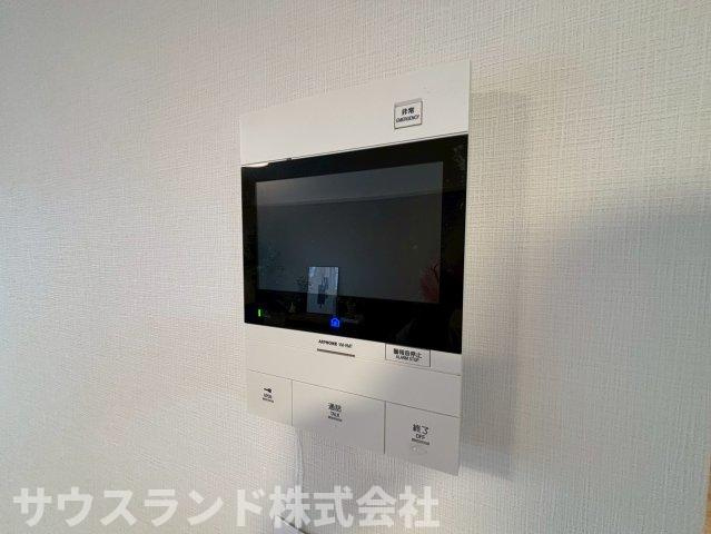 マイキャッスル八王子元横山町の防犯設備|玄関先の様子を確認してから応対できるため、防犯面にも配慮された安心の設備です。