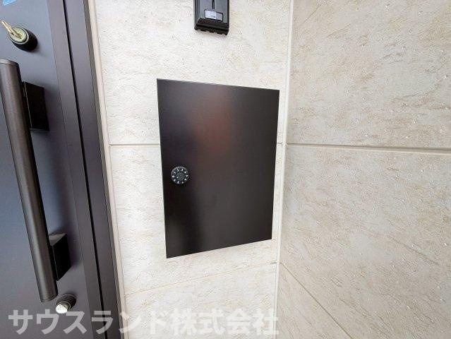 八王子市本町４期のその他|郵便受けはダイヤルロック付なので、他人に中を見られる事が無く安心です。