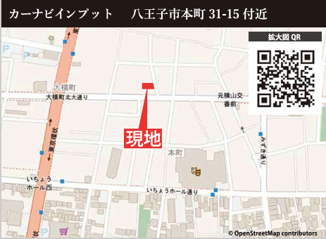 八王子市本町４期の地図|お気軽にお問い合わせください。