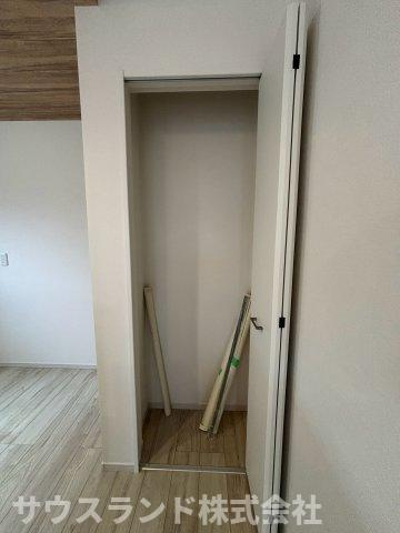 八王子市子安町2期の収納|全居室使いやすいクローゼットを備え、生活感を抑えた整った居室空間を保てます。