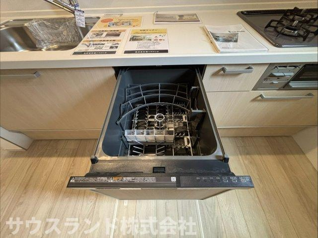 八王子市子安町2期の設備|時短も節水もかなう食洗機付きで忙しい家事をサポート。食器洗いによる手荒れの心配もございません。