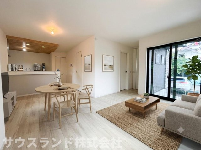八王子市子安町2期の居間・リビング|※本画像はCGで作成しており実際に現地に家具は置かれておりません。価格に家具は含まれておりません。