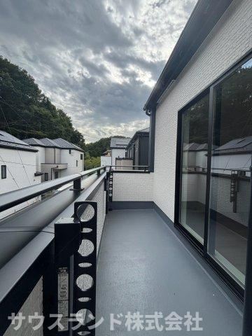 八王子市弐分方町5期のバルコニー
