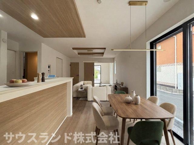 八王子市弐分方町5期の区画図|低層住宅が建ち並ぶ第一種低層住居専用地域。ゆったりとした街並みの中で、穏やかな毎日を過ごせる住環境です。