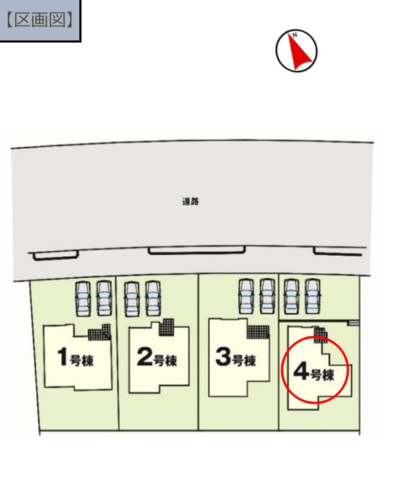 八王子市兵衛1期の区画図|各号棟ごとに異なる魅力を備えた多彩なプラン。ライフスタイルに寄り添う一邸との出会いを、ぜひお楽しみください。