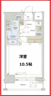 【間取り】 | コンシェリア・デュー入谷