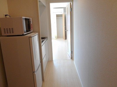 クレイノいちごの木の玄関