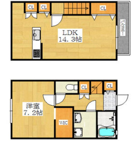 【間取り】 | カシーナテラス関茶屋