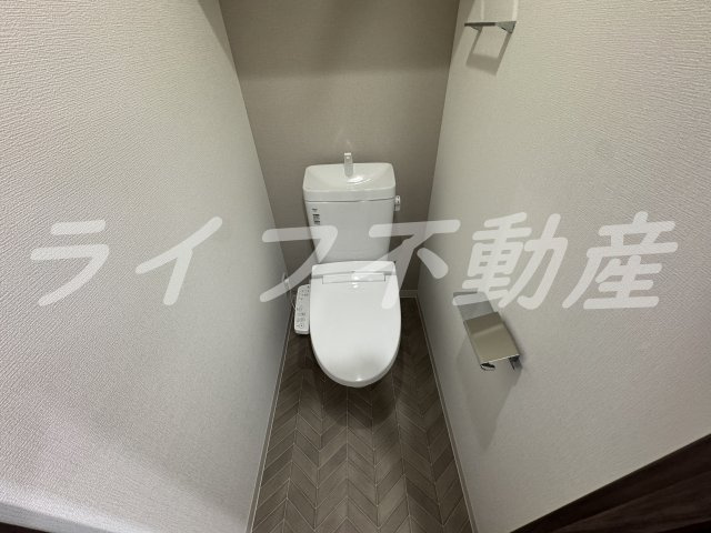 アドバンス大阪メルディアのトイレ|コンパクトで使いやすいトイレです