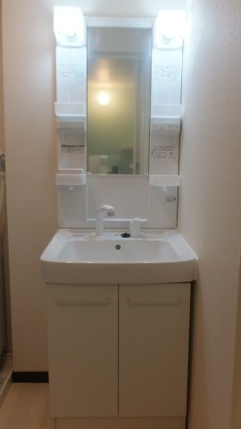 レオネクストグランディールＳの内装|広々、洗面台
