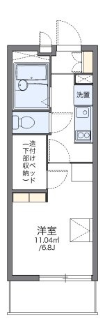 レオパレス朝日の間取り