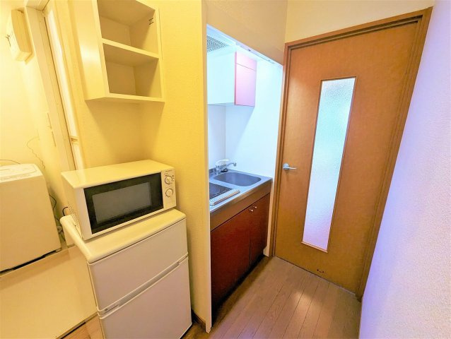 レオパレス源藤Ⅳのキッチン|設備仕様は号室により異なる為、現況を優先致します。