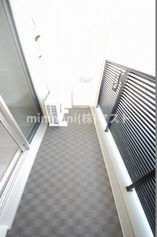 セイル淀屋橋のバルコニー