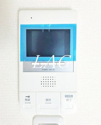 【セキュリティ】 | ＤＳコートＴＡＭＡＢＩ | モニター付きインターフォンです。