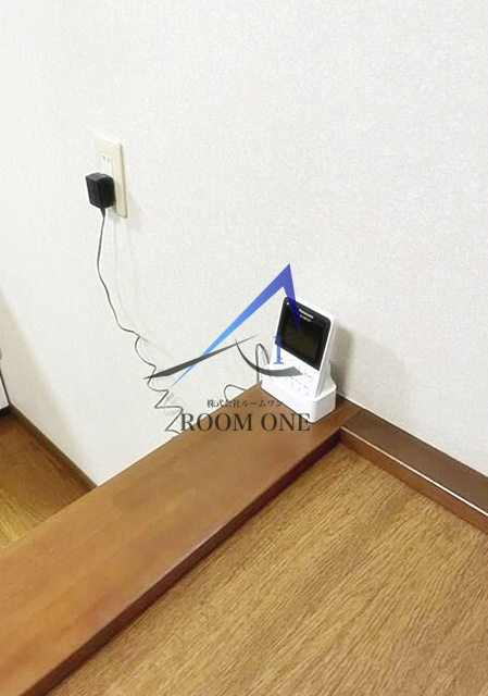 テラスAのセキュリティ|モニター付きインターホンです。