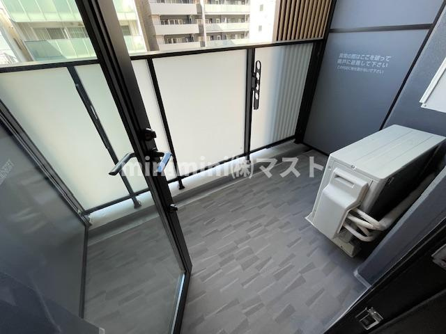 K-COURT谷町四丁目のバルコニー