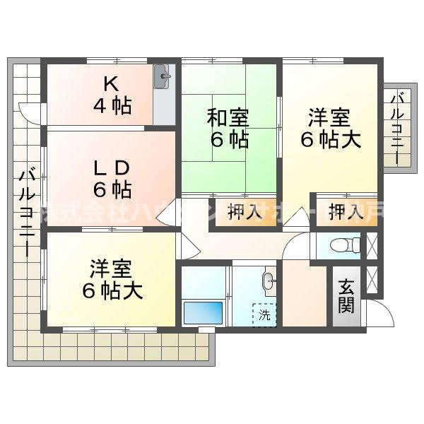 レジデンスエイトの間取り