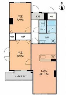 【間取り】 | メゾンM.K | 「メゾンM.K」の間取りです