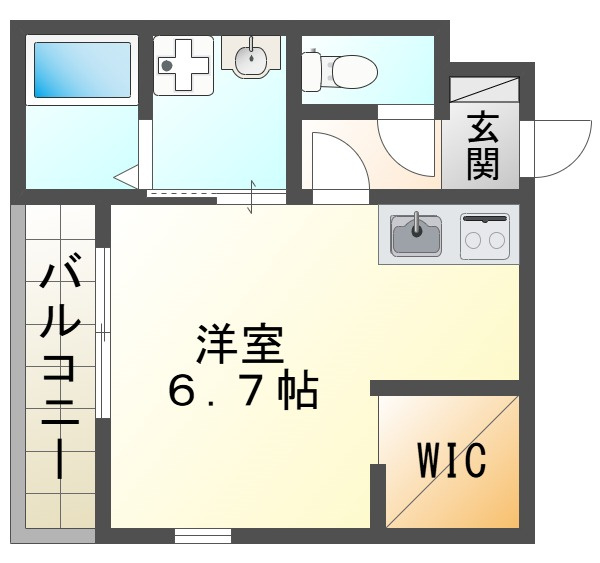 エターナルシー舞子台の間取り